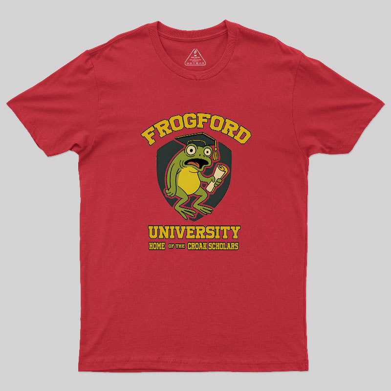 Frogford University �C Home of the C Geek T-Shirt