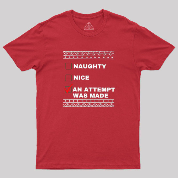 An Attempt Was Made Geek T-Shirt