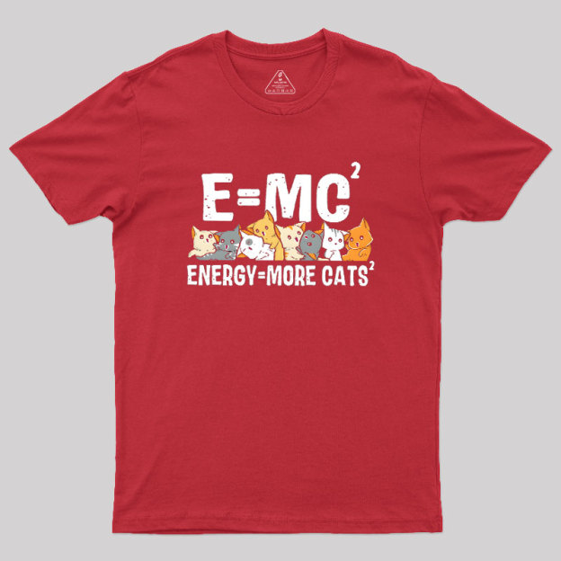 E=mc2 Geek T-Shirt