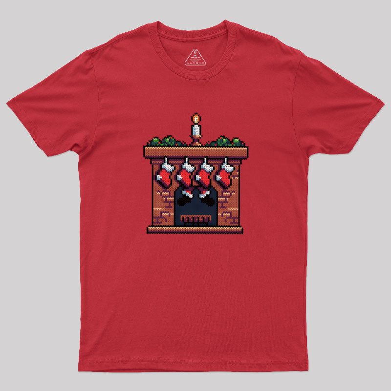 Santa Arrives Geek T-Shirt
