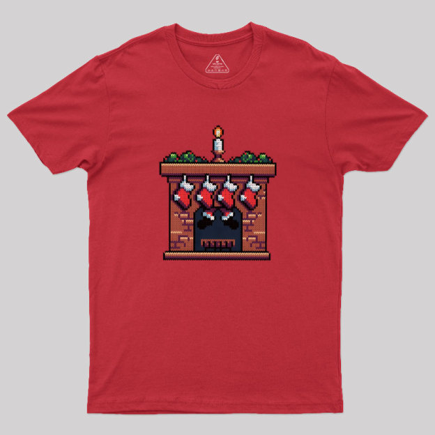 Santa Arrives Geek T-Shirt