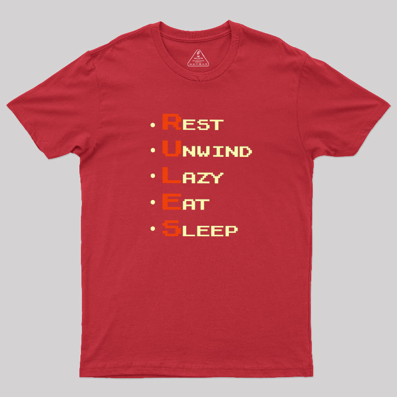 RULES Geek T-Shirt