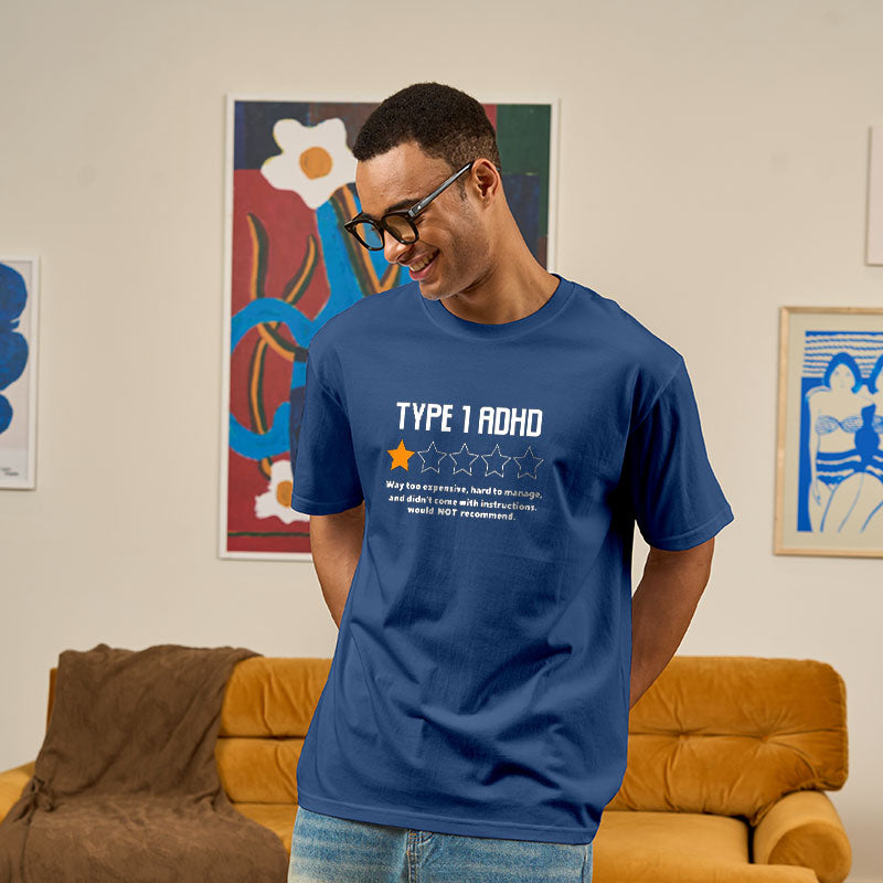 Type 1 ADHD Geek T-Shirt