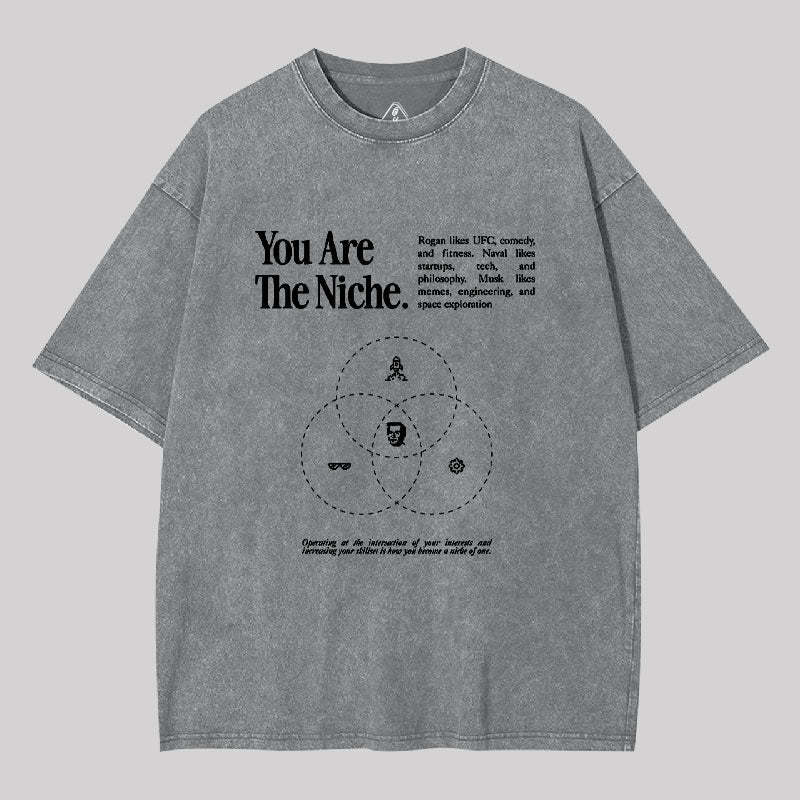 You Are The Niche Washed T-shirt