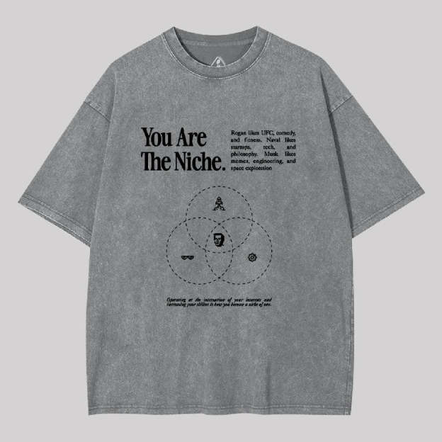 You Are The Niche Washed T-shirt