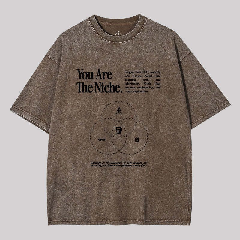 You Are The Niche Washed T-shirt