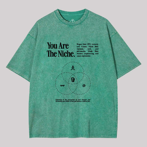 You Are The Niche Washed T-shirt