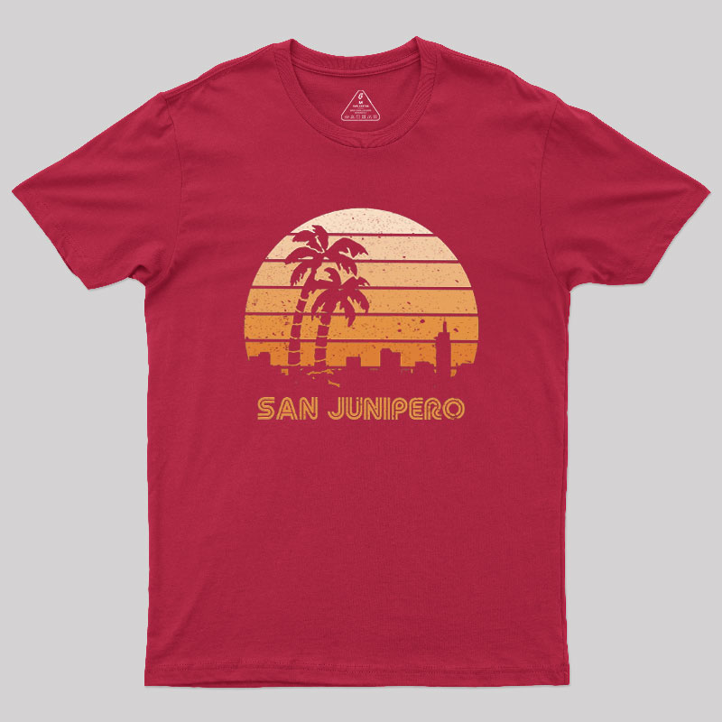 Retro Junipero Geek T-Shirt