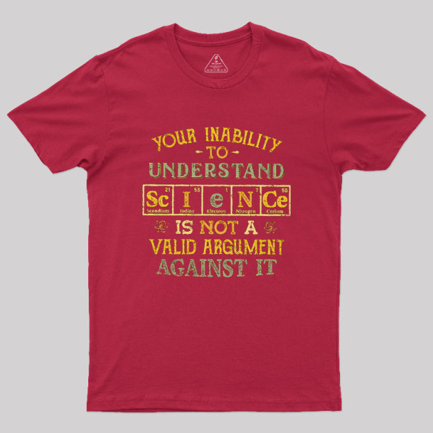 Understanding Science Geek T-Shirt
