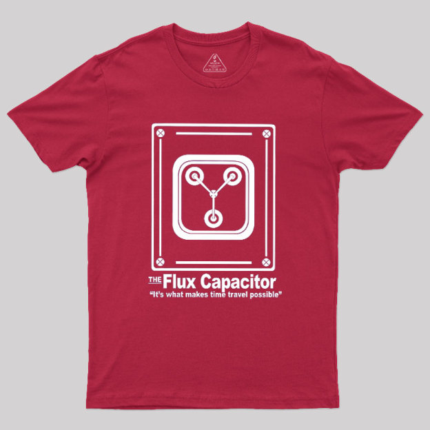 Flux Capacitor Geek T-Shirt