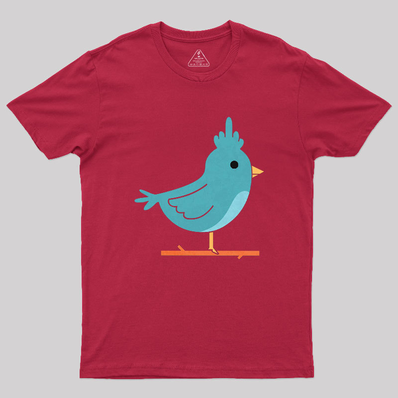 Flip The Bird Geek T-Shirt