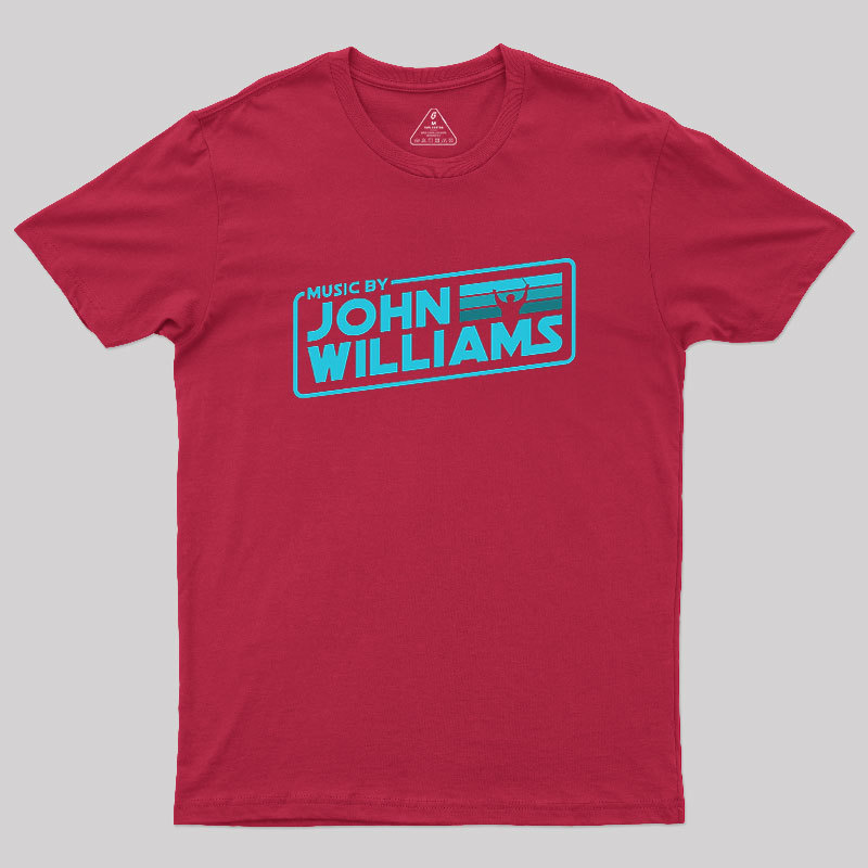 Music by John Williams Blue Shadow Geek T-Shirt