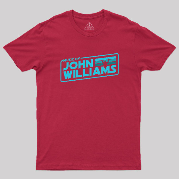 Music by John Williams Blue Shadow Geek T-Shirt