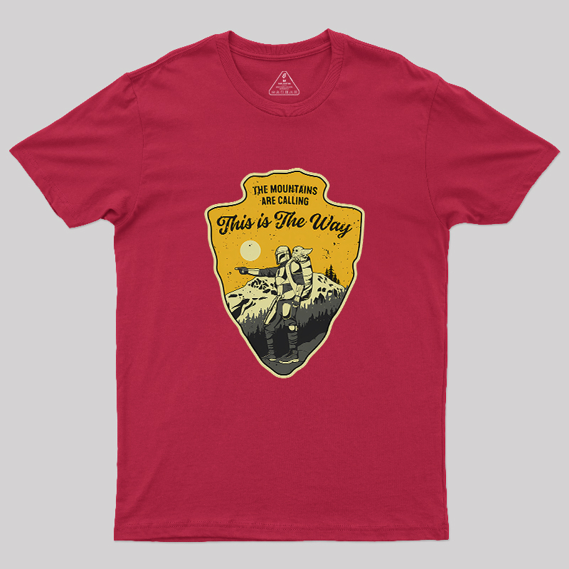 The Way To The Mountains Geek T-Shirt