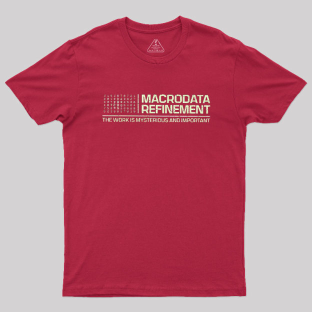 The Work Is Mysterious And Important Geek T-Shirt
