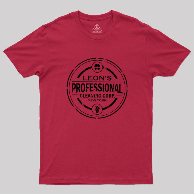 Leon's Professional Cleaning Corp Geek T-Shirt