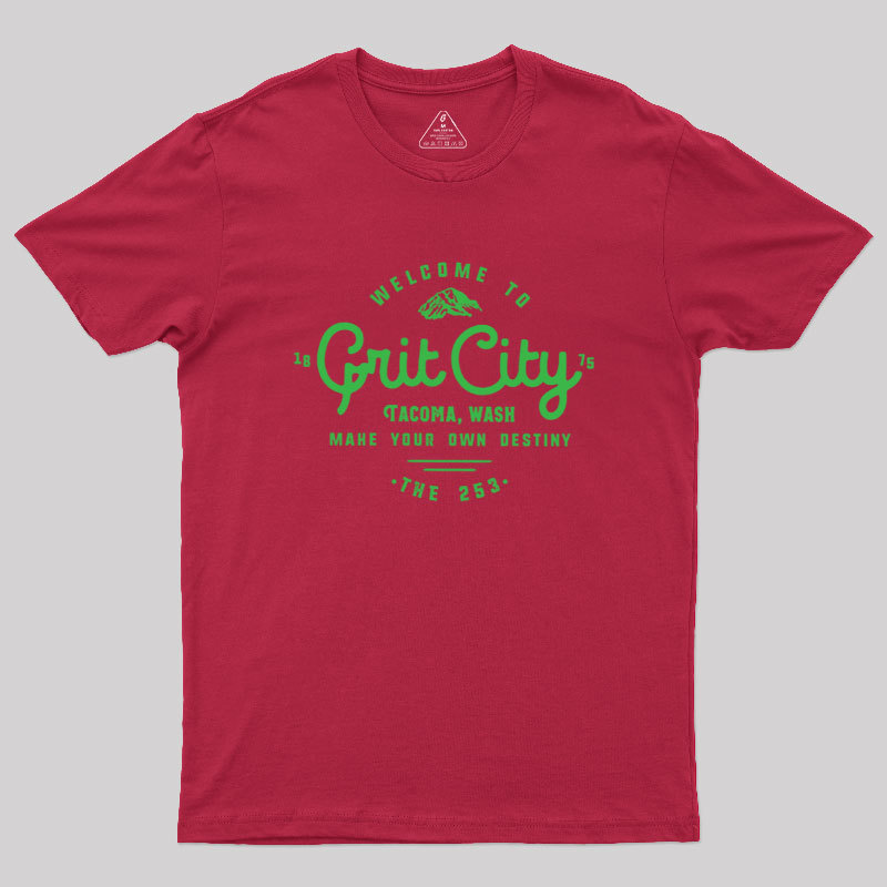 Grit City Tacoma Washington Geek T-Shirt