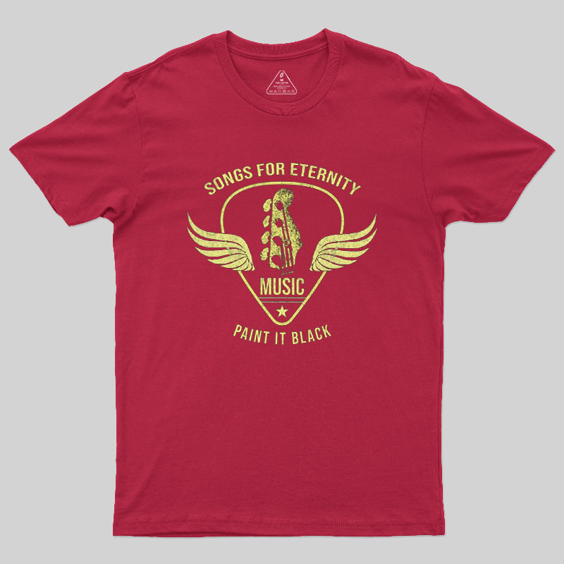 Paint It Black 7/6/26 Music D5197 Geek T-Shirt