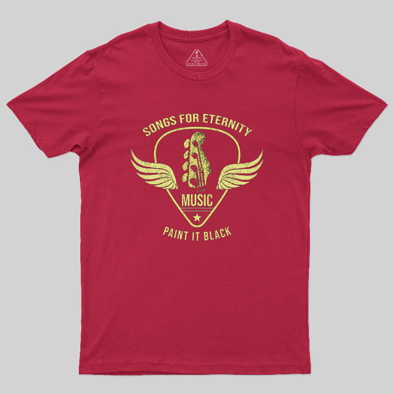 Paint It Black 7/6/26 Music D5197 Geek T-Shirt