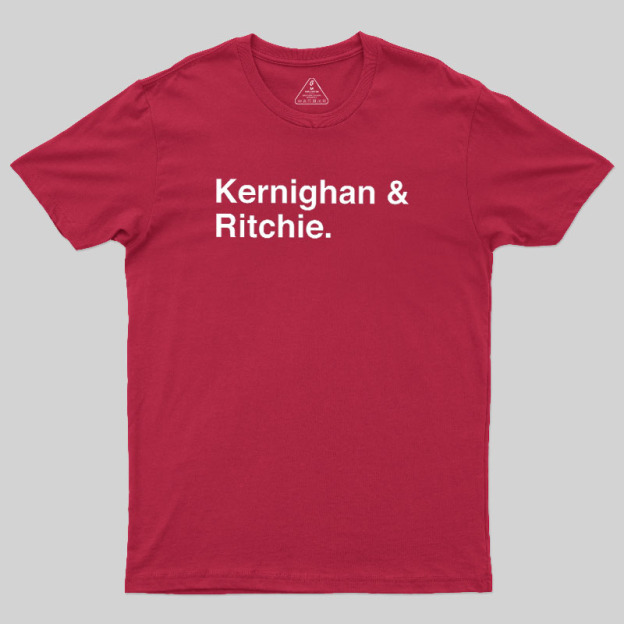 C Programming Legends Geek T-Shirt