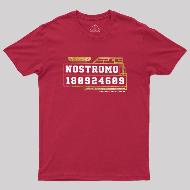 USCSS Nostromo Geek T-Shirt