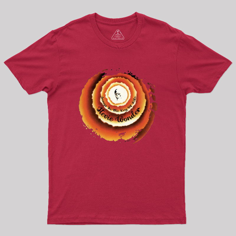 Stevie Wonder Songs In The Key Of Life Geek T-Shirt
