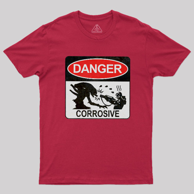 Danger Corrosive Geek T-Shirt