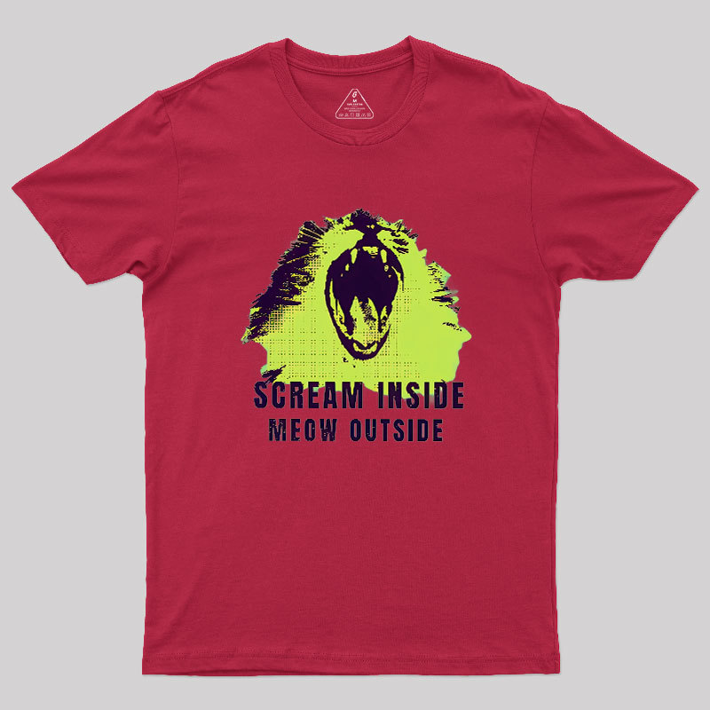 Scream Inside Geek T-Shirt