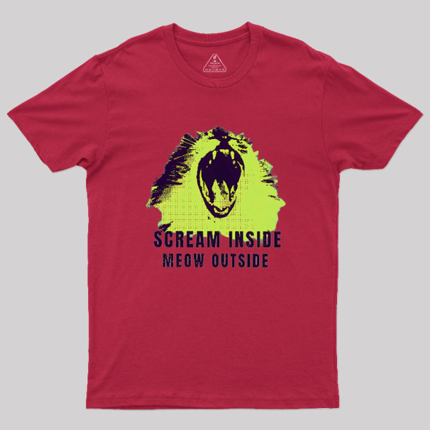 Scream Inside Geek T-Shirt