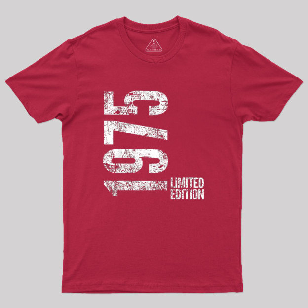 Years Old Vintage 1975 Geek T-Shirt