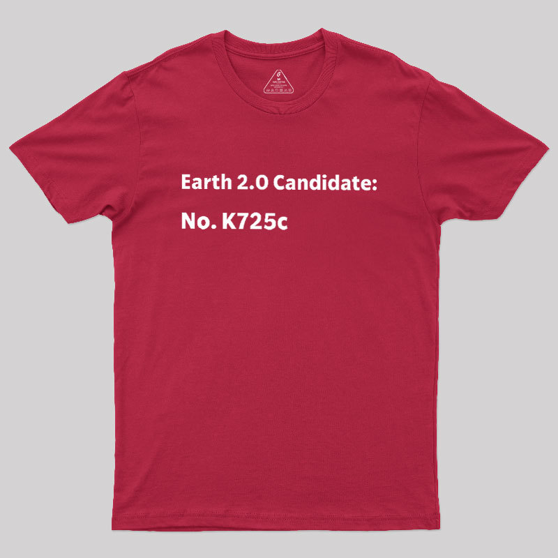 Earth2.0 Candidate Geek T-Shirt