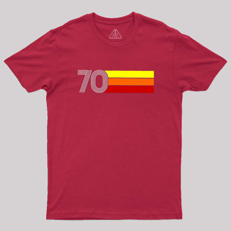 Retro 1970 Styleuniversal Geek T-Shirt