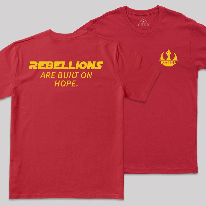 Live Long Front and Back Printed Geek T-Shirt