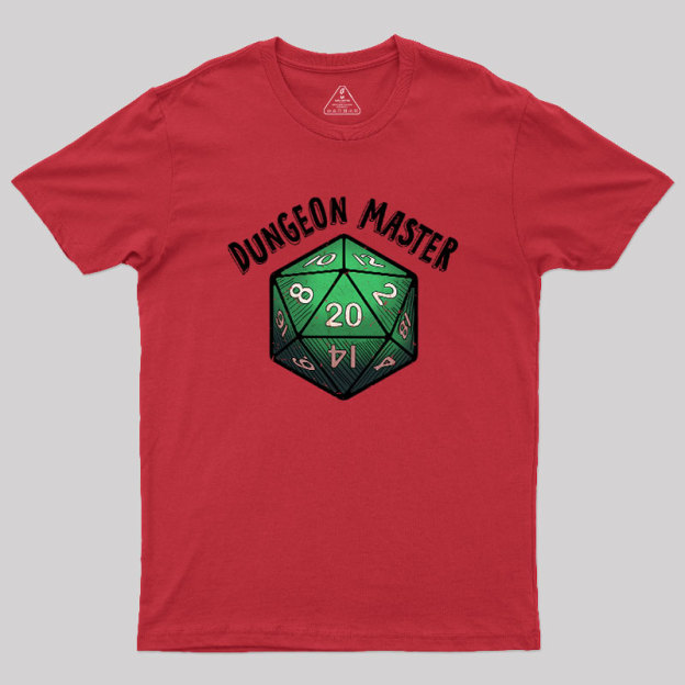 Magic Dice Green Geek T-Shirt