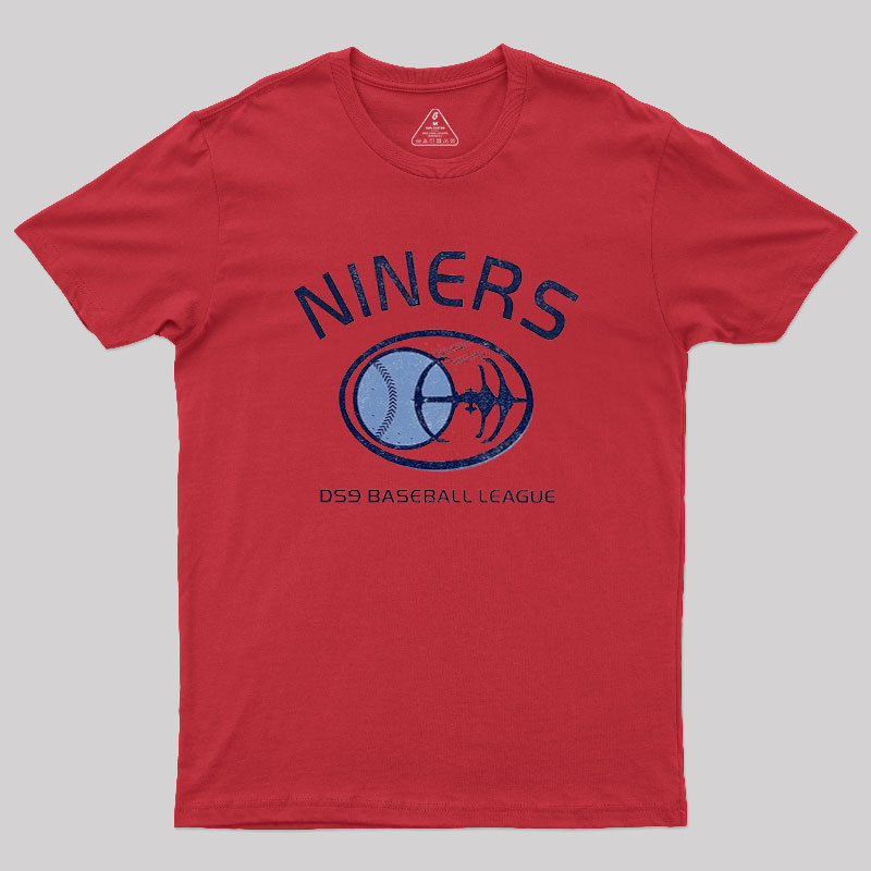 Deep Space Nine Niners DS9 Baseball League Geek T-Shirt