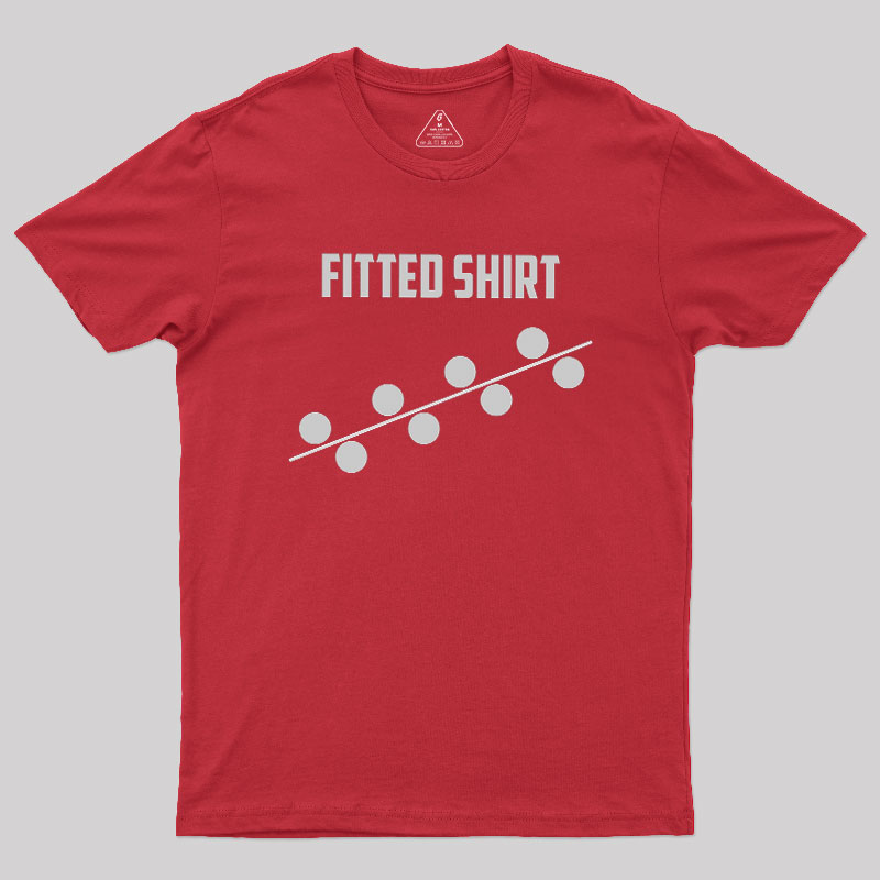 Machine Learning Fitted Shirt Geek T-Shirt