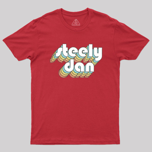 Steely Dan Retro Faded-Style Geek T-Shirt