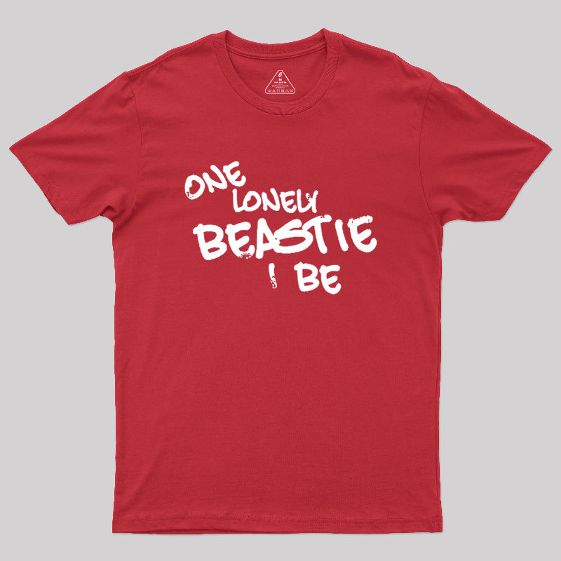One Lonely Beastie I Be Geek T-Shirt