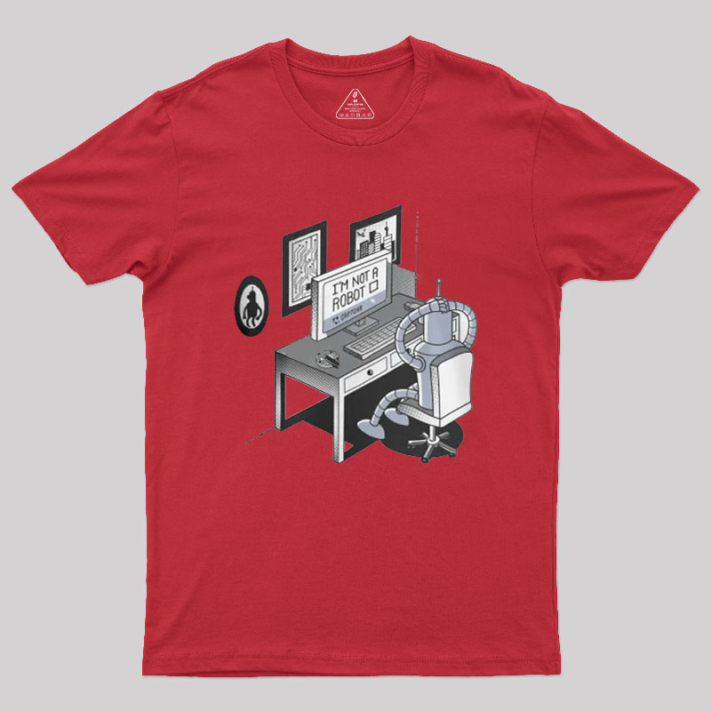 Robot Problems Geek T-Shirt