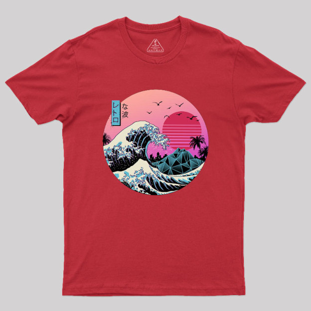 The Great Retro Wave Geek T-Shirt