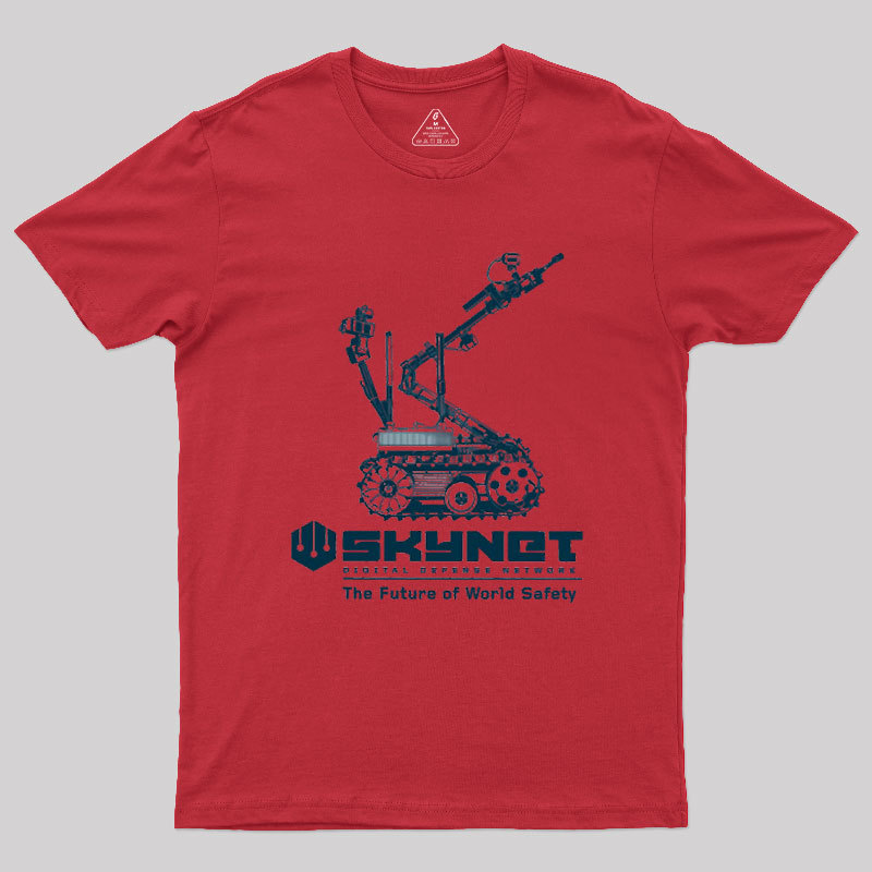 The Future of World Safety Skynet Geek T-Shirt