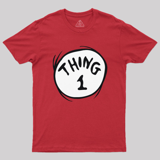 Thing One Cat Geek T-Shirt