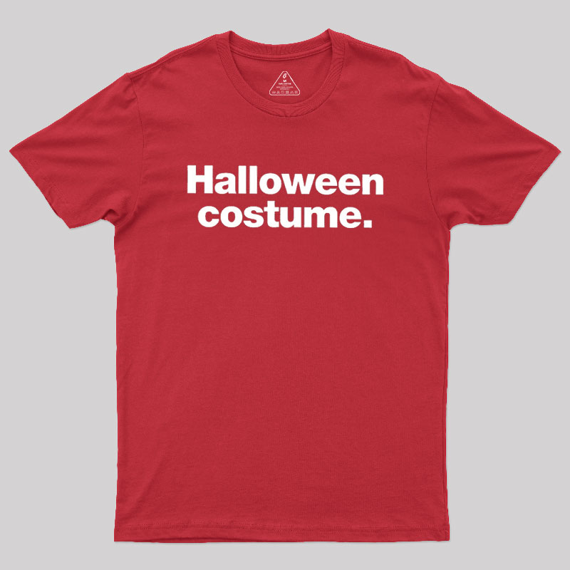 Halloween Costume Geek T-Shirt