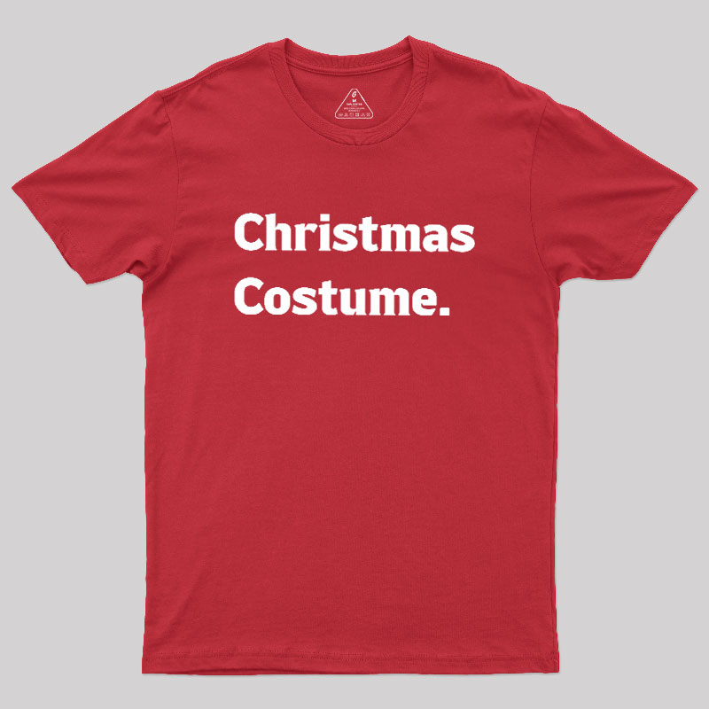 Christmas Costume Geek T-Shirt