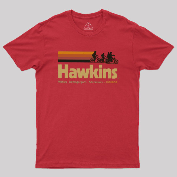 Hawkins Cycling Club Geek T-Shirt