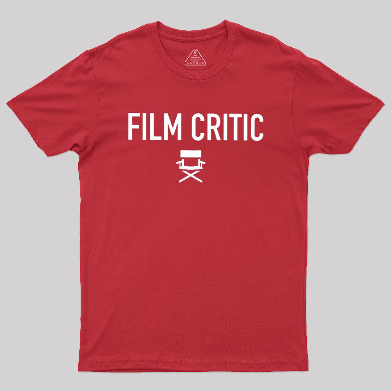 Film Critic Geek T-Shirt