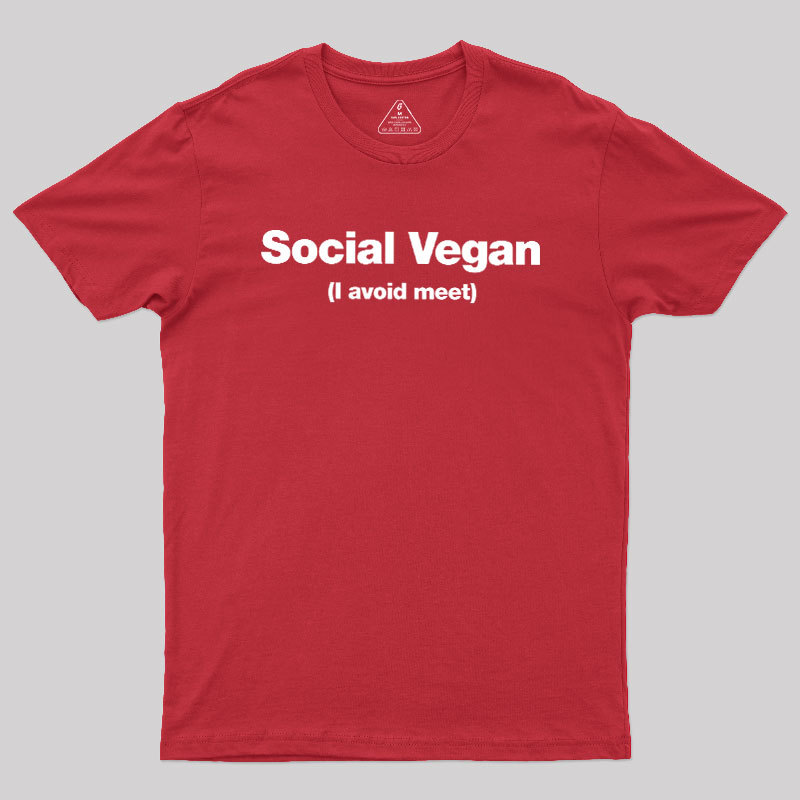 Social Vegan Geek T-Shirt