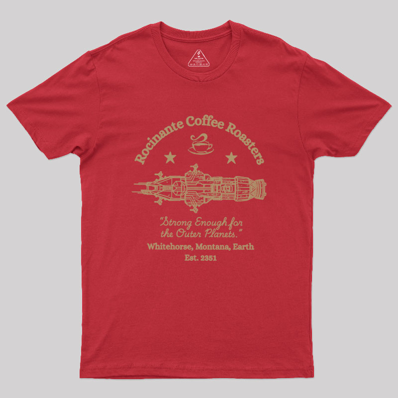 Rocinante Coffee Roasters Geek T-Shirt