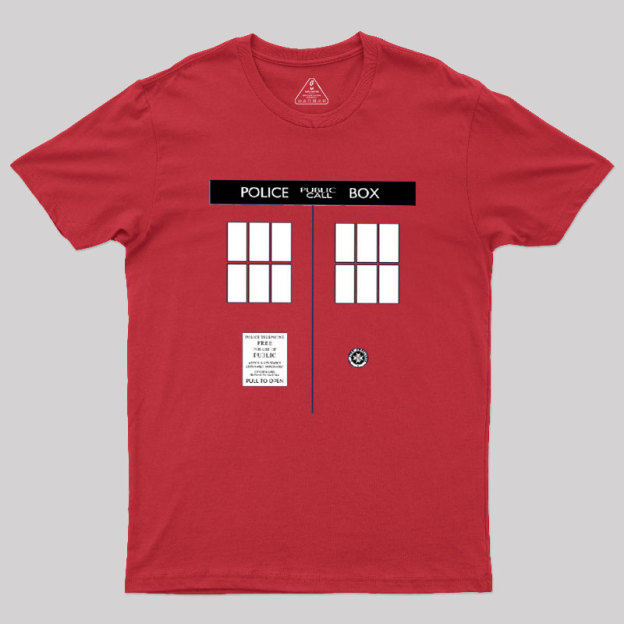 The Tardis Geek T-Shirt