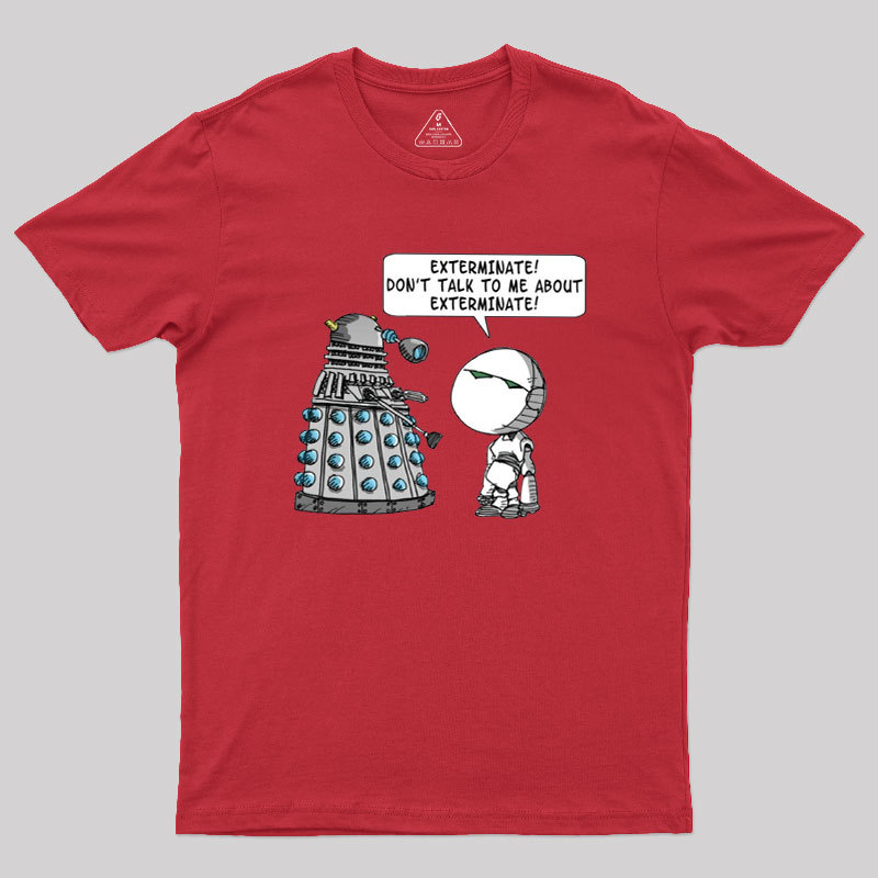 Dalek Adams Mashup Geek T-Shirt